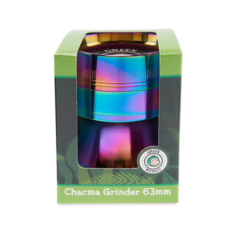 Green Monkey Grinder - Chacma - 63mm - Rainbow