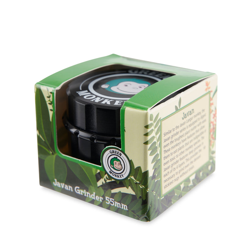 Green Monkey Grinder - Javan - 55mm - Black