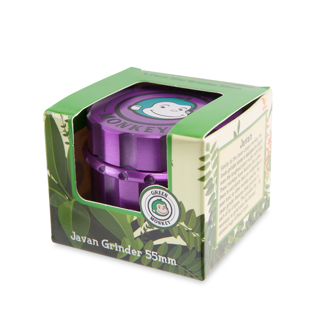Green Monkey Grinder - Javan - 55mm - Purple