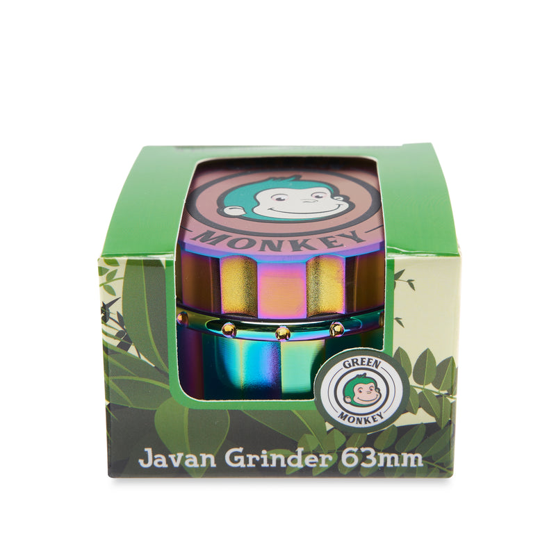 Green Monkey Grinder - Javan - 63mm - Rainbow
