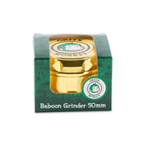 Green Monkey Grinder - Baboon Crown - Gold - 50mm