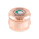 Green Monkey Baboon Crown Grinder - Rose Gold - 50MM