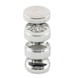 Green Monkey Capuchin Grinder - Silver - 40MM