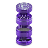 Green Monkey Capuchin Grinder - Purple - 40MM