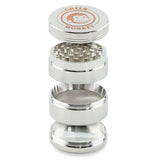 Green Monkey Capuchin Grinder - Silver - 50MM