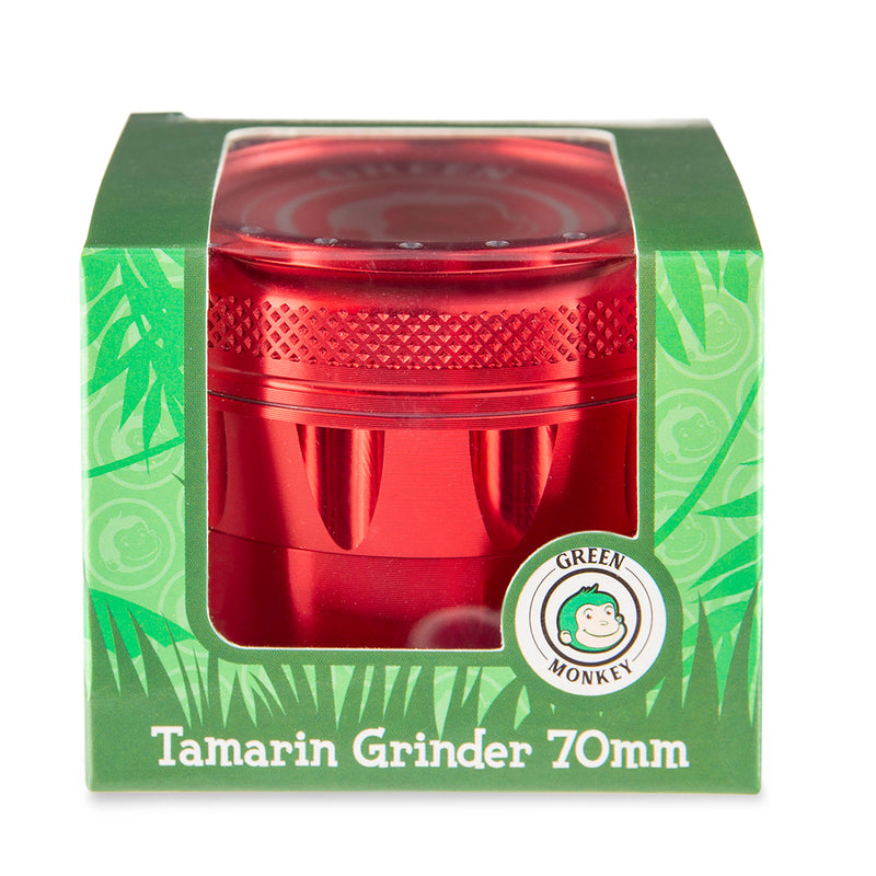 Green Monkey Grinder - Tamarin - 70mm - Red