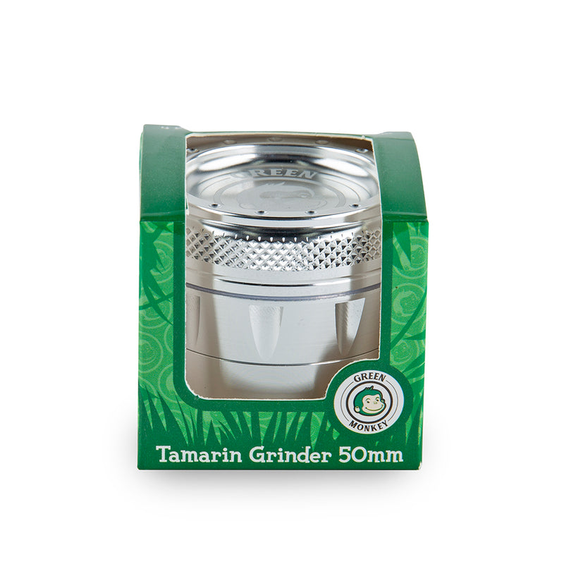 Green Monkey Grinder - Tamarin - 50mm - Silver
